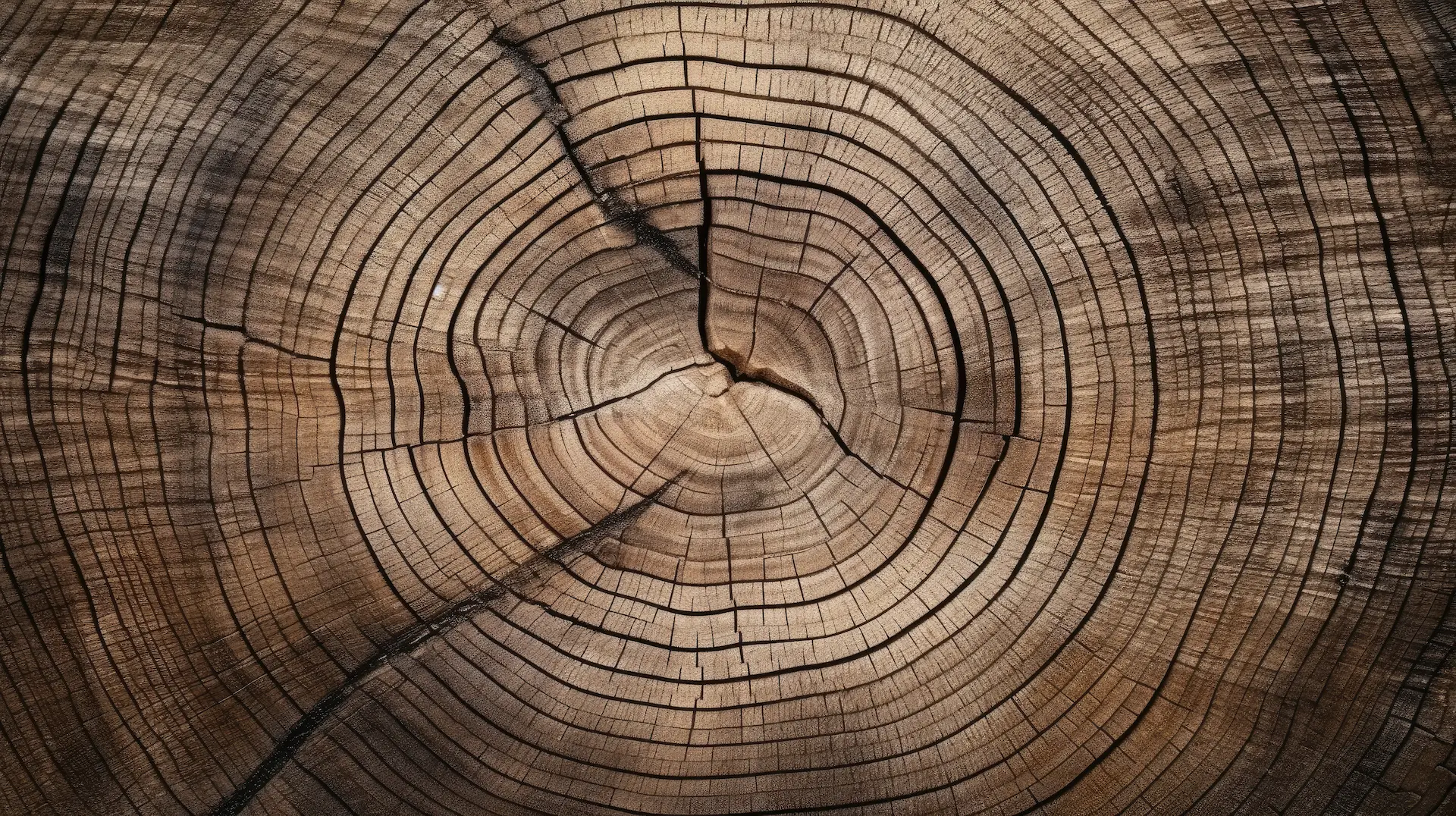 close up of a tree stump