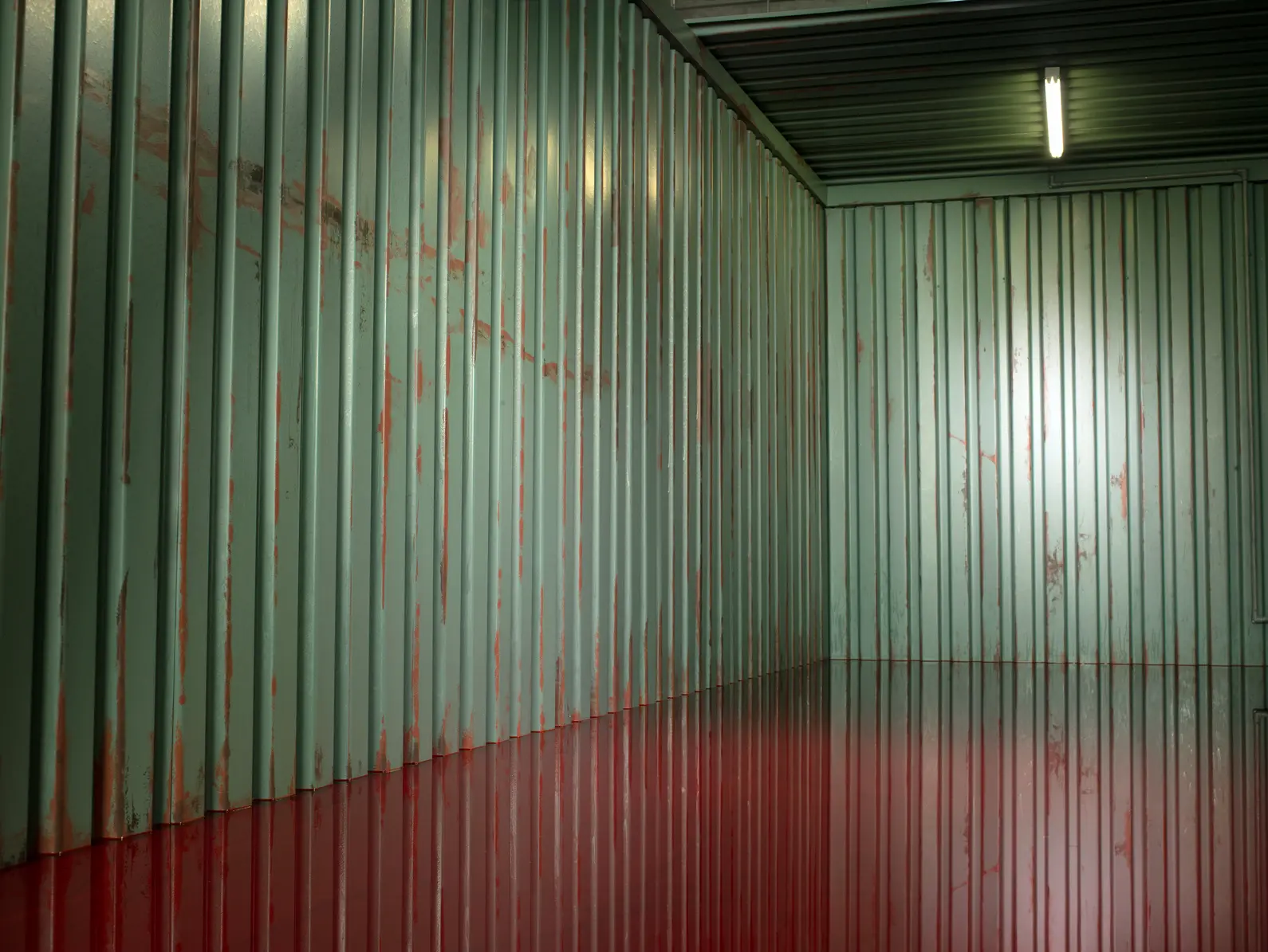interior of a container